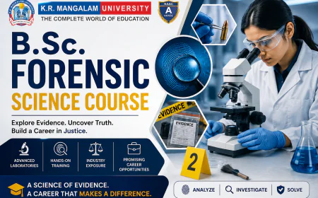 Top Colleges for B.Sc. Forensic Science Course in Delhi NCR