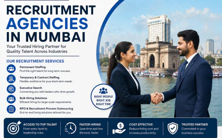 Recruitment Agencies in Mumbai: Find the Right Hiring Partner for Faster, Smarter Recruitment