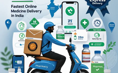 Fastest Online Medicine Delivery in India for Seniors and Working Professionals