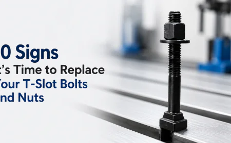 10 Signs It's Time to Replace Your T-Slot Bolts and Nuts