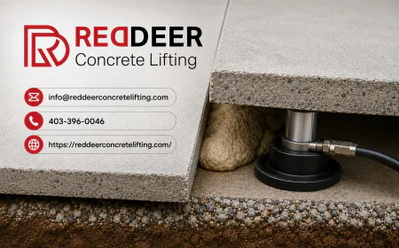 Expert Concrete Lifting Services in Red Deer for Safer, Stronger Surfaces
