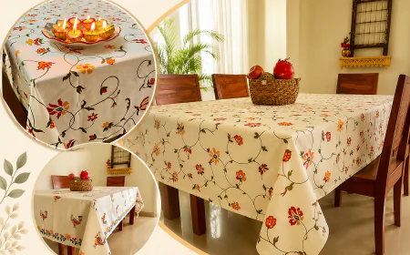 How to Style Your Dining Table with Printed Cotton Tablecloths