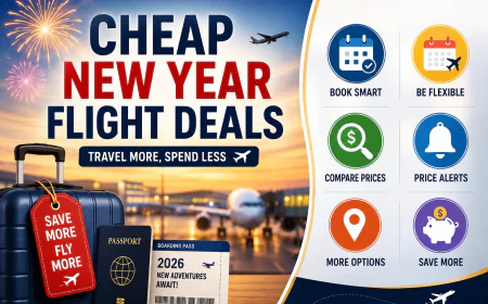 How to Find Cheap New Year Flight Deals Without Overpaying (2026 Guide)