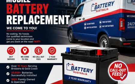 The Complete Guide to Car Battery Replacement, Battery Chargers & Emergency Battery Services in Brisbane