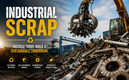 Industrial Scrap in Karachi: A Complete Guide for Businesses