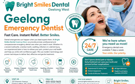 Geelong Emergency Dentist | Fast Care at Bright Smiles Dental