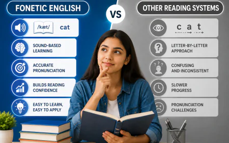What Makes Fonetic English Different from Other Reading Systems
