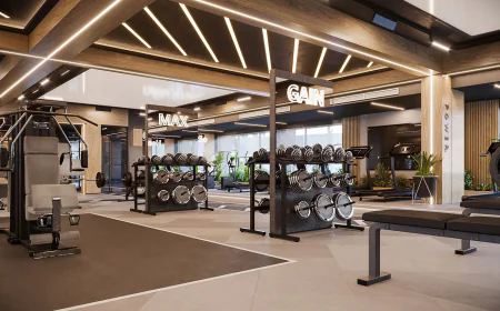 Gym Interior Design Services for Functional and Motivating Fitness Spaces