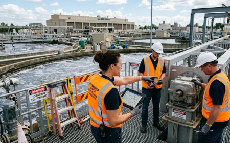 Wastewater Treatment Plant Maintenance Safety Best Practices
