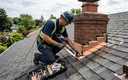 Massachusetts Chimney Flashing Leak Warning Signs