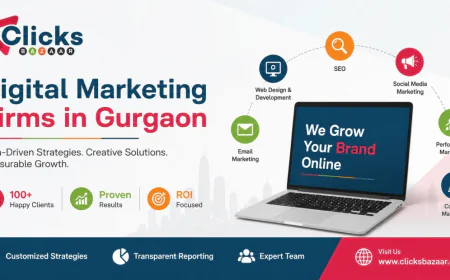 Top Digital Marketing Firms in Gurgaon | Clicksbazaar