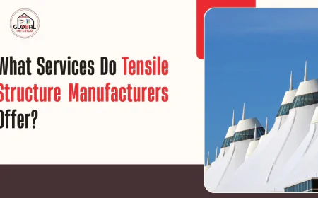 What Services Do Tensile Structure Manufacturers Offer?
