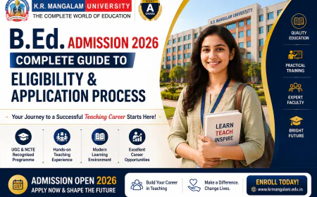 B.Ed. Admission 2026: Complete Guide to Eligibility & Application Process