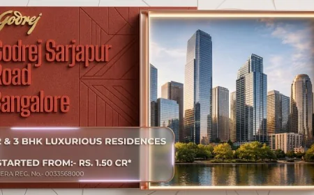 Godrej Sarjapur Road Bangalore – Live Luxury in the City Center