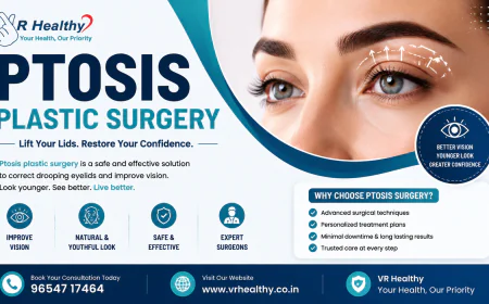 Ptosis Plastic Surgery | Trusted Eye Care | VR Healthy