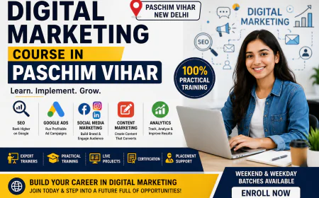 Digital Marketing Course in Paschim Vihar: Complete Guide to Building a Successful Digital Career