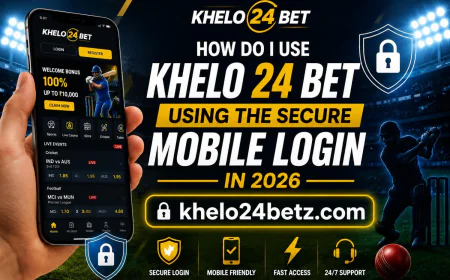 How do I Use Khelo 24 Bet using the Secure Mobile Login in 2026