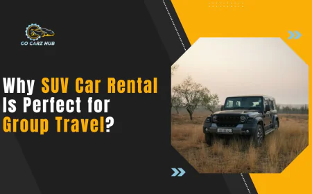 Why SUV Car Rental Is Perfect for Group Travel?