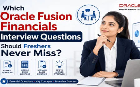 Which Oracle Fusion Financials Interview Questions Should Freshers Never Miss?
