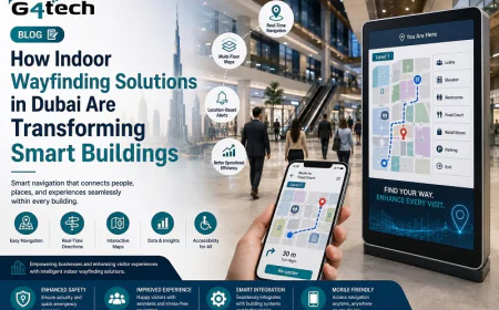 How Indoor Wayfinding Solutions in Dubai Are Transforming Smart Buildings