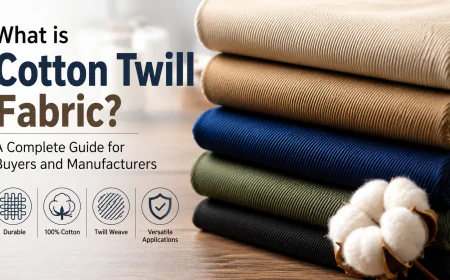 What is Cotton Twill Fabric? A Complete Guide for Buyers and Manufacturers