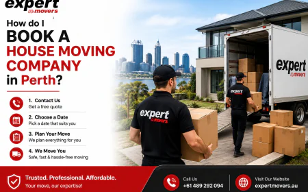 How do I book a House Moving Company in Perth?