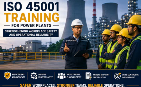 ISO 45001 Training for Power Plants Building a Safer and More Efficient Workforce