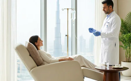 NAD+ IV Drip in Dubai: Reviving Natural Stamina and Focus