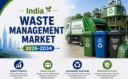 India Waste Management Market Insights 2026–2034: Growth, Demand Analysis, Outlook and Forecast