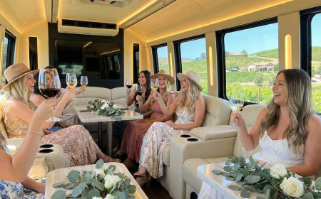 Best Ways to Explore Sonoma Valley Wineries with a Party Bus