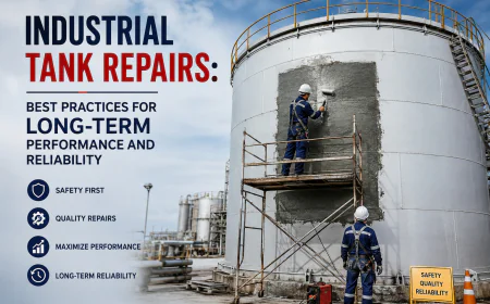 Industrial Tank Repairs: Best Practices for Long-Term Performance and Reliability