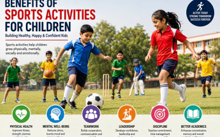 Benefits of Sports Activities for Children: Building Healthy, Confident, and Successful Individuals