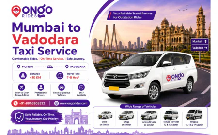 Mumbai to Vadodara Taxi Service | Book Online – OnGo Rides