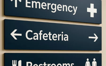 How Custom Wayfinding Signs Guide Visitors With Confidence