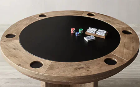 Poker Table: A Complete Guide to Design, Features, Types, and Uses