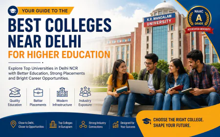 Best Colleges Near Delhi for Higher Education: Your Guide to Choosing the Right University