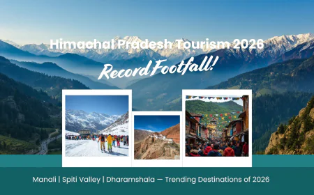 Himachal Pradesh Tourism in 2026: Why Manali, Spiti & Dharamshala Are Seeing Record Footfall This Year
