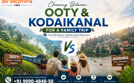 Choosing Between Ooty & Kodaikanal for a Family Trip