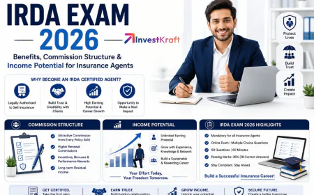 IRDA Exam 2026: Benefits, Commission Structure & Income Potential for Insurance Agents