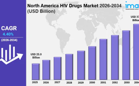 North America HIV Drugs Market Size Growth, Industry Demand & Forecast 2034