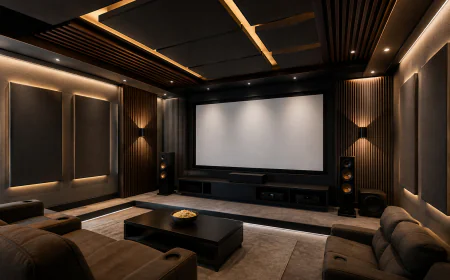 Home Cinema Acoustic Treatment in UAE | Professional Home Theatre Sound Solutions