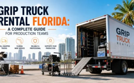 Grip Truck Rental Florida: A Complete Guide for Production Teams