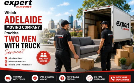 Which Adelaide Moving Company Provides Two Men With Truck Service