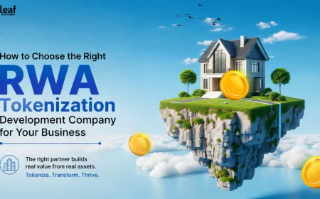 How to Choose the Right RWA Tokenization Development Company for Your Business