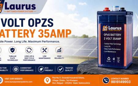 2 Volt OPZS Battery 35Amp: A Dependable Choice for Effective Power Backup