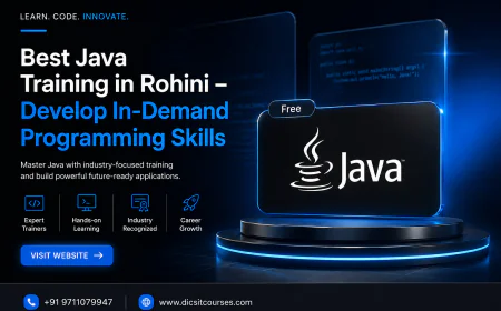 Best Java Training in Rohini – Develop In-Demand Programming Skills