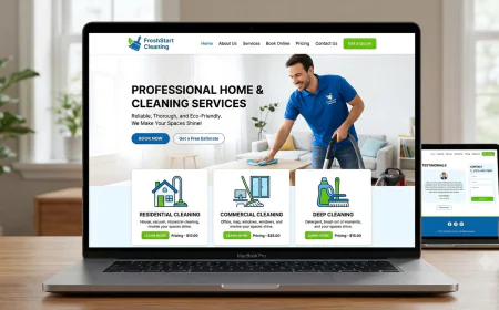 How to Use a Cleaning Services WordPress Theme to Attract More Service Requests