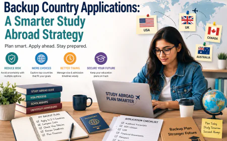 Backup Country Applications: A Smarter Study Abroad Strategy