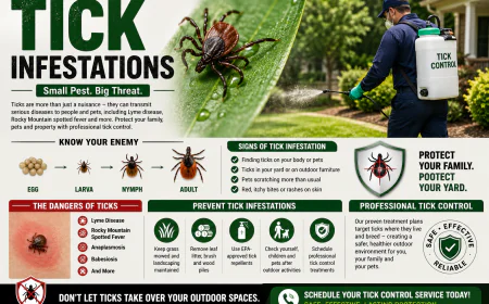 How to Prevent and Control Tick Infestations