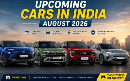 August 2026 New Car Launches: The Models Set to Shake Up India’s Auto Market